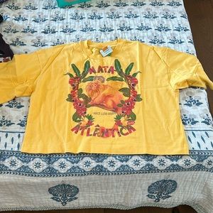 Farm Rio - YELLOW MATA - Atlantic T Shirt